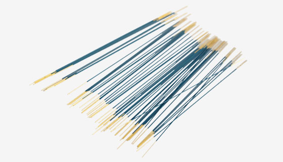 Mass production of wire probe